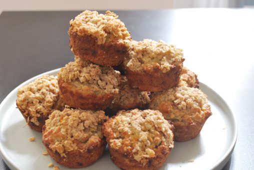 オートミールバナナマフィン
