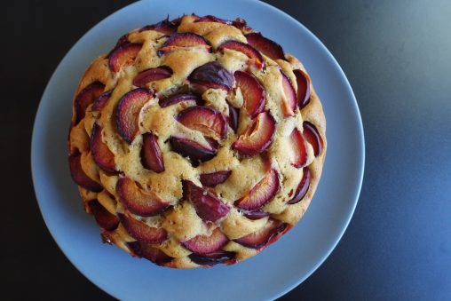 ジャーマンプラムケーキ