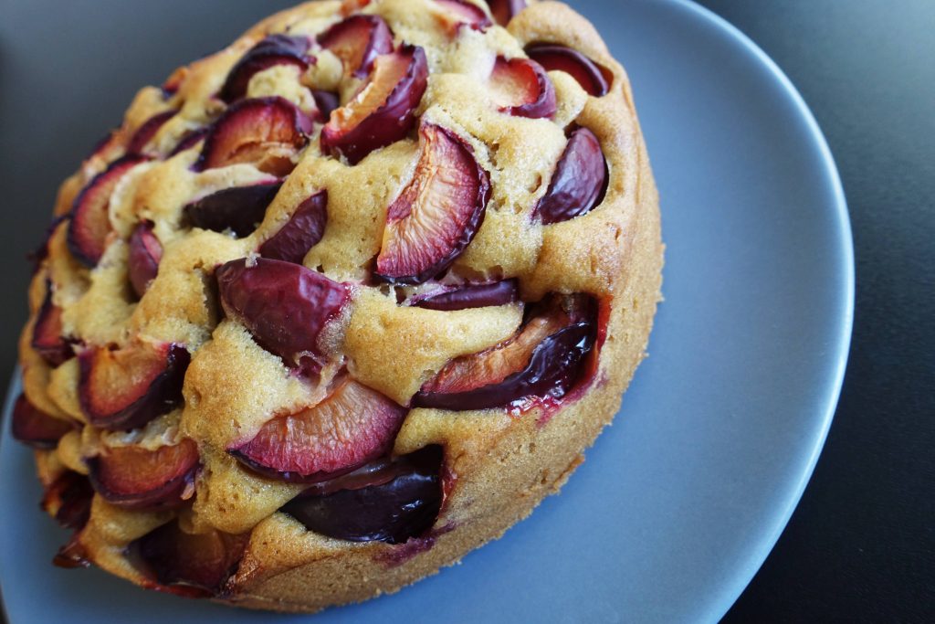 ジャーマンプラムケーキ