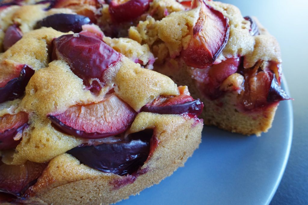 ジャーマンプラムケーキ