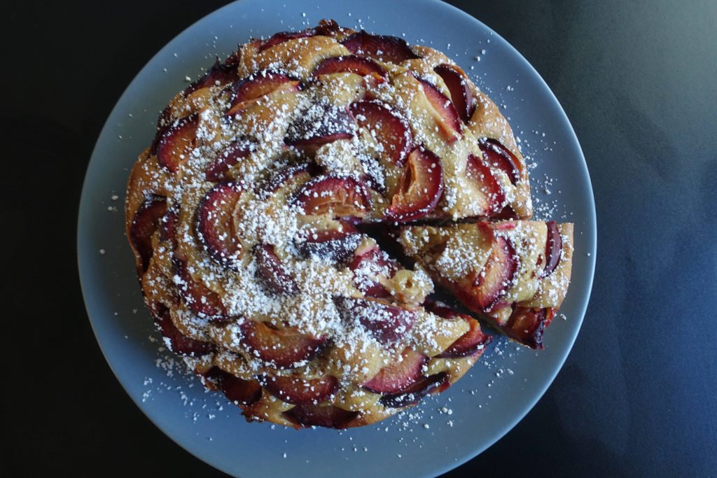 ジャーマンプラムケーキ