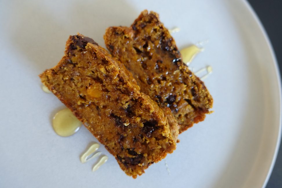 ヴィーガンパンプキンブレッド